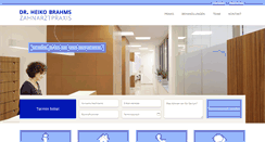Desktop Screenshot of dr-brahms.de