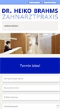 Mobile Screenshot of dr-brahms.de